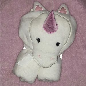 Unicorn kids hooded bath towel